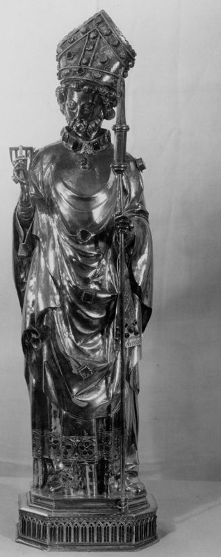 Statue-reliquaire de saint Blaise