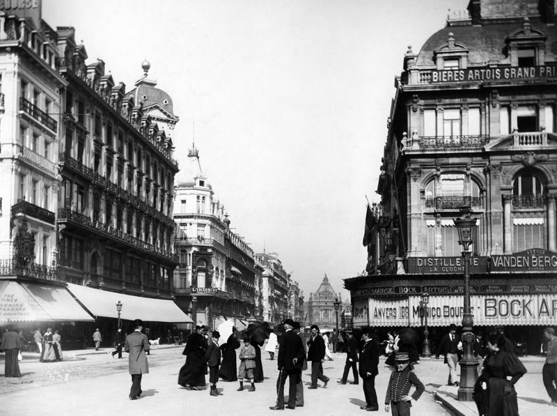 Le boulevard Anspach