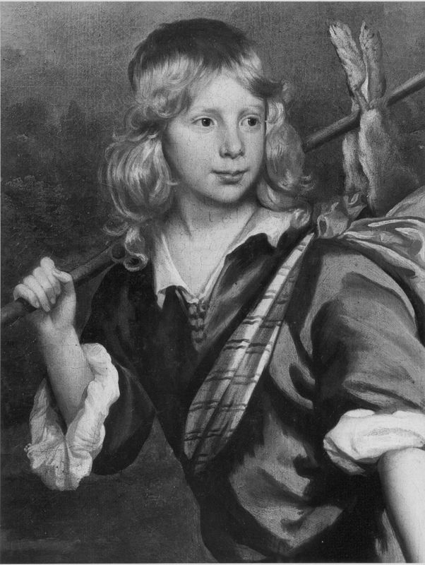 Willem van der Does met vrouw en kinderen