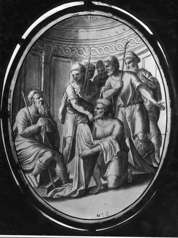 La tunique ensanglantée de Joseph est rapportée à Jacob