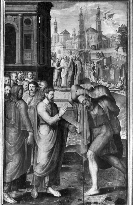 Le Christ guérissant le paralytique à la fontaine de Béthesda