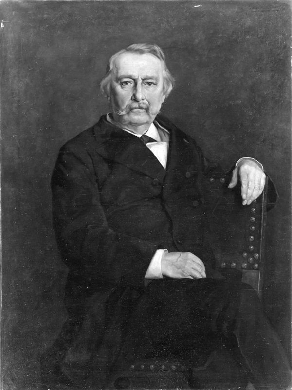 Portrait du père de l'artiste