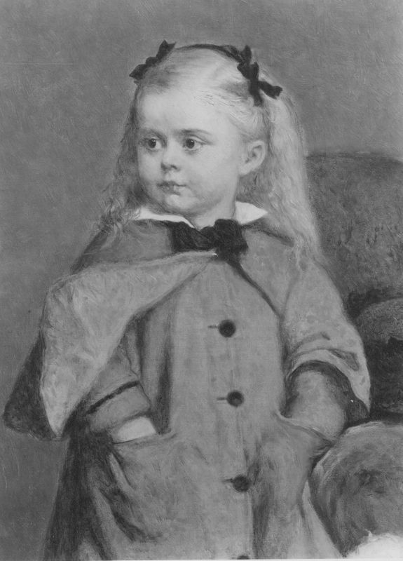 Simonne Bucheron à trois ans