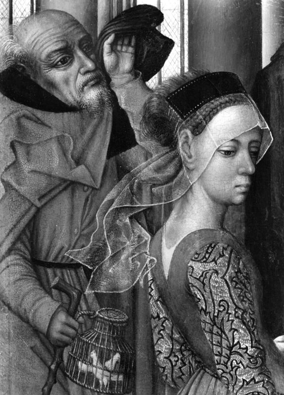 Annonciation et Présentation au temple (fragments du Triptyque de l'Adoration des mages)