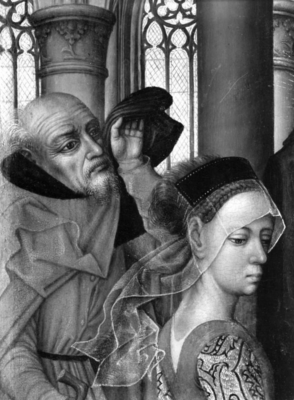 Annonciation et Présentation au temple (fragments du Triptyque de l'Adoration des mages)