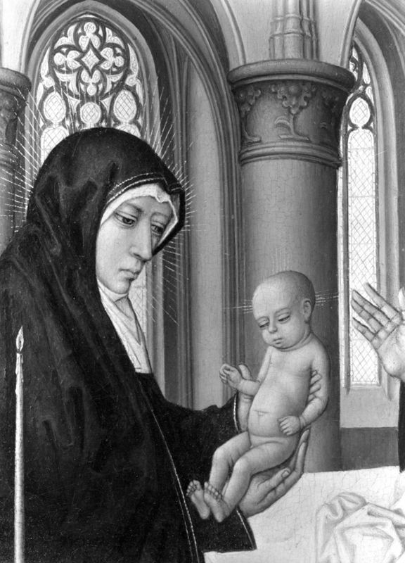 Annonciation et Présentation au temple (fragments du Triptyque de l'Adoration des mages)