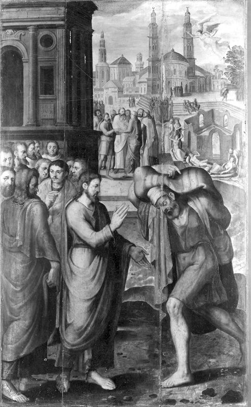 Le Christ guérissant le paralytique à la fontaine de Béthesda
