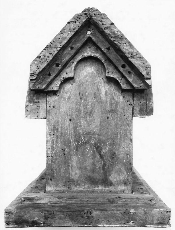 châsse Notre-Dame : Pignon de la Vierge
