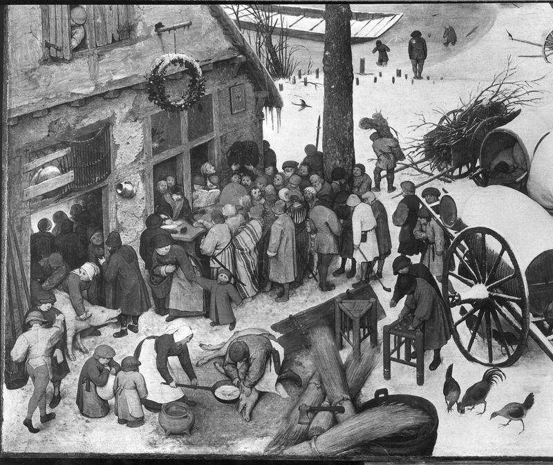 De volkstelling te Bethlehem