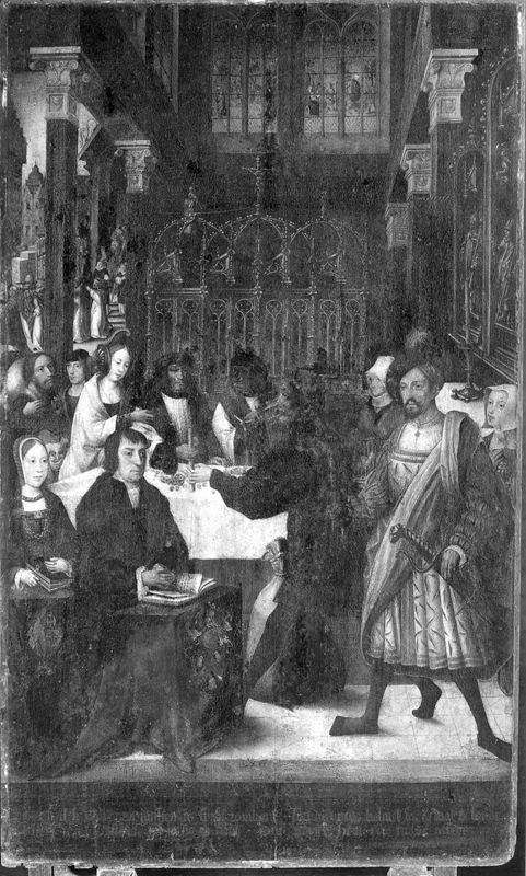 Devotie tot de H. Rumoldus
Legende H. Rumoldus (paneel 25)