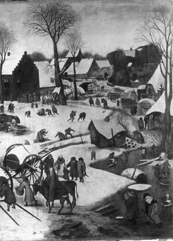 De volkstelling te Bethlehem