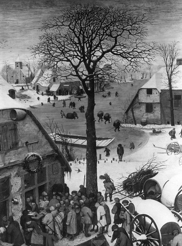De volkstelling te Bethlehem