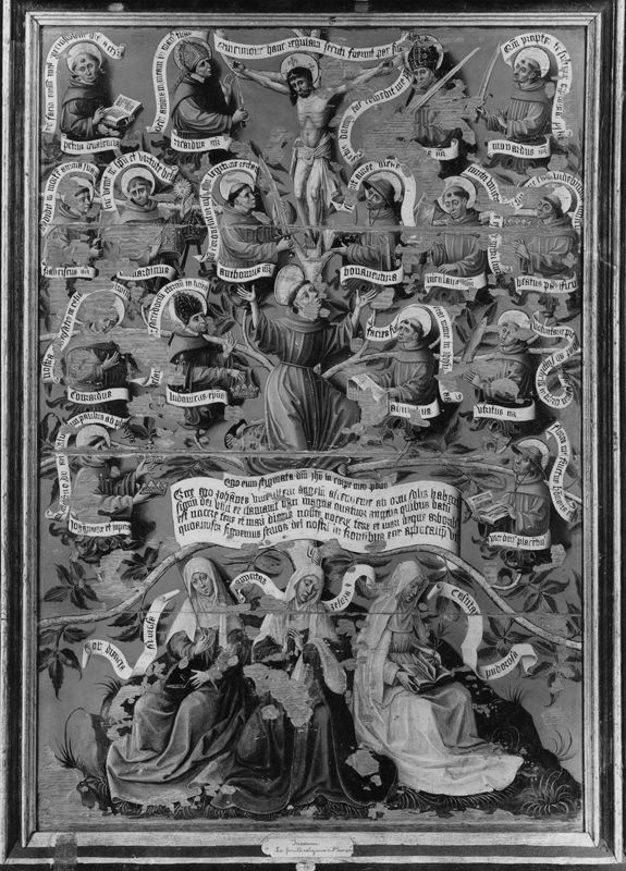 Descendance spirituelle de saint François d'Assise (Arbre généalogique de l'ordre franciscain)