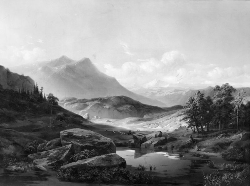 Une vallée de l'Oberland bernois