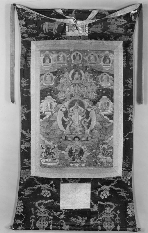 Thangka met Namasamgiti