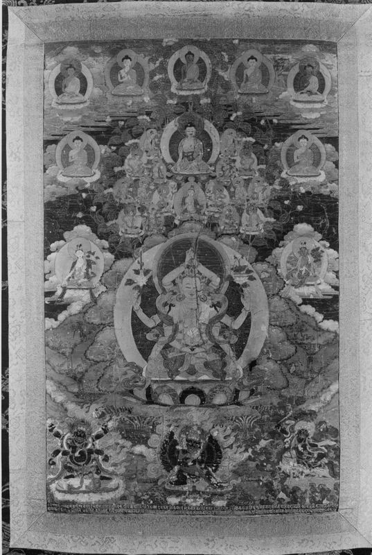 Thangka met Namasamgiti