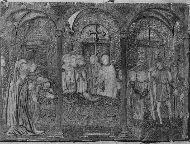 Enterrement d'une sainte femme