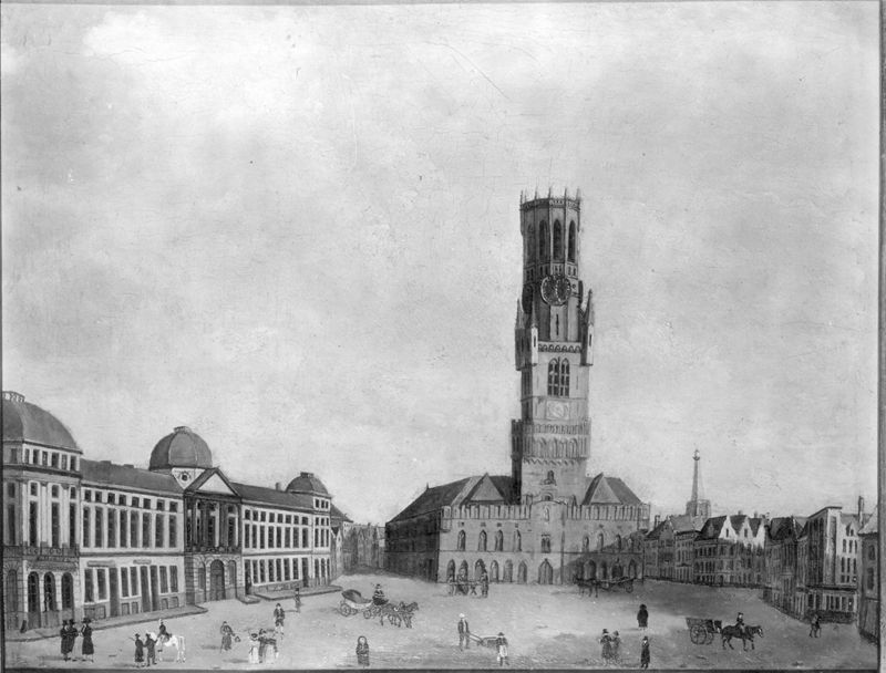 De Markt te Brugge