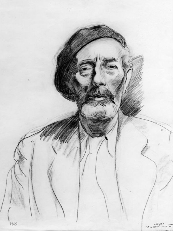 Homme au béret