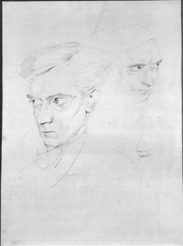 Autoportrait, 2 têtes