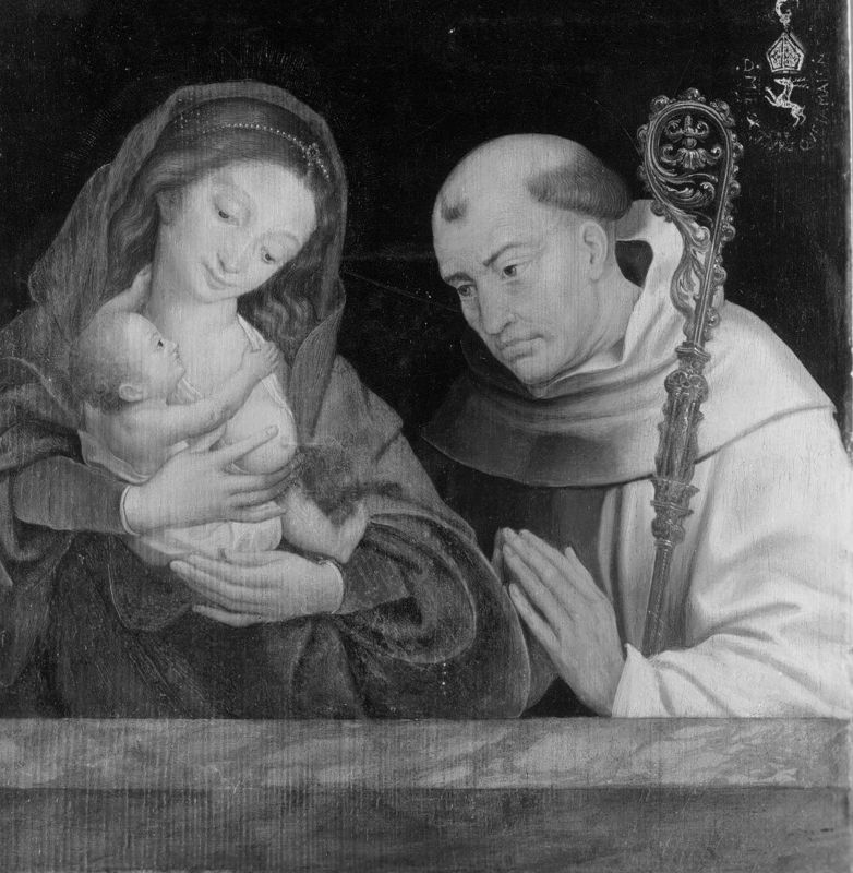 Lactation de saint Bernard de Clairvaux