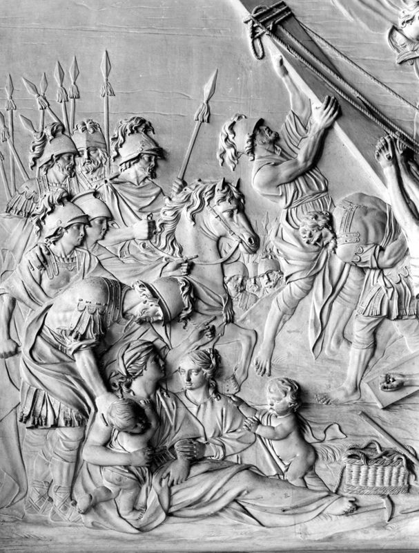 De kruisiging van Sint-Petrus.