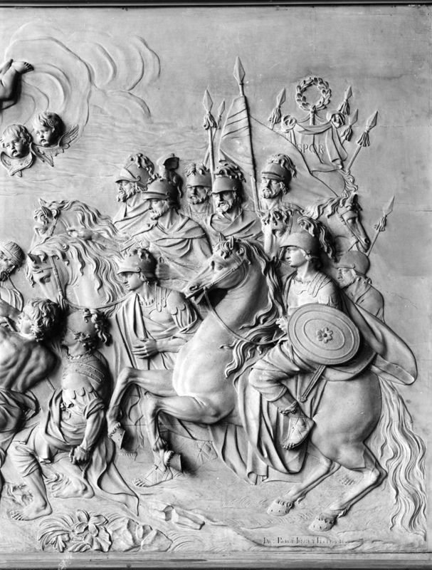 De kruisiging van Sint-Petrus.