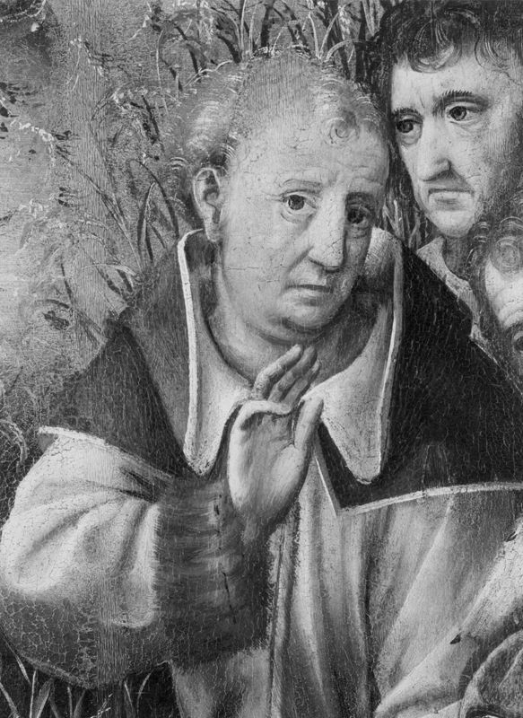Ontdekking van het lichaam van de H. Rumoldus
Legende H. Rumoldus (paneel 14)