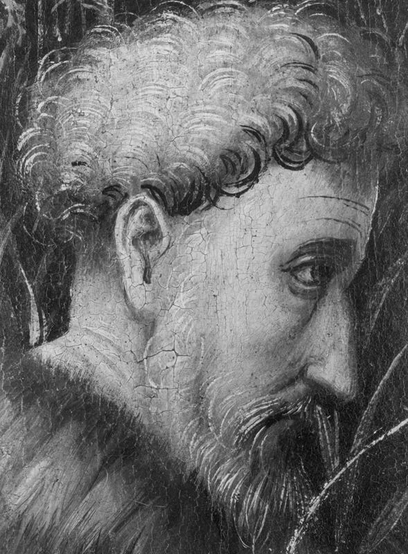 Ontdekking van het lichaam van de H. Rumoldus
Legende H. Rumoldus (paneel 14)