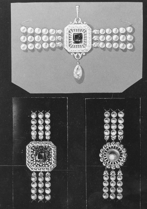 Trois projets de bijoux : collier et bracelets
