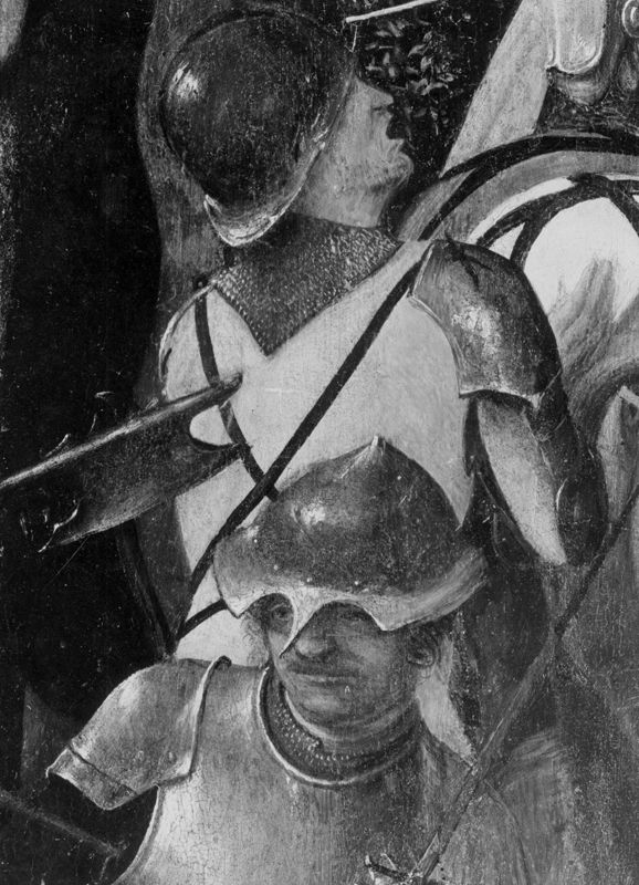 Bevrijding van Mechelen van beleg van Jan II
Legende H. Rumoldus (paneel 24)