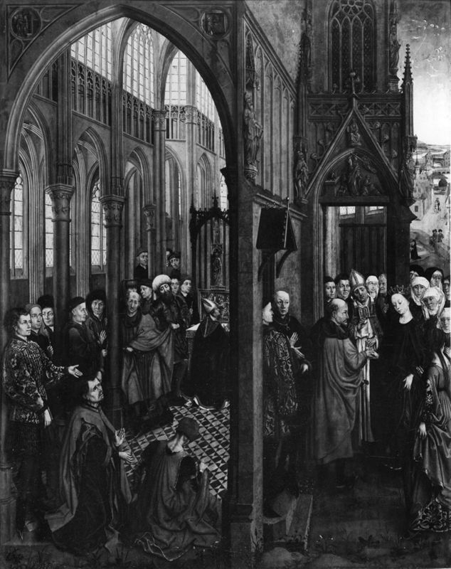 Huwelijk van Jozef en Maria / Tiburtijnse Sibille