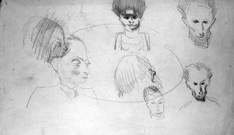 Zeven hoofden van personages