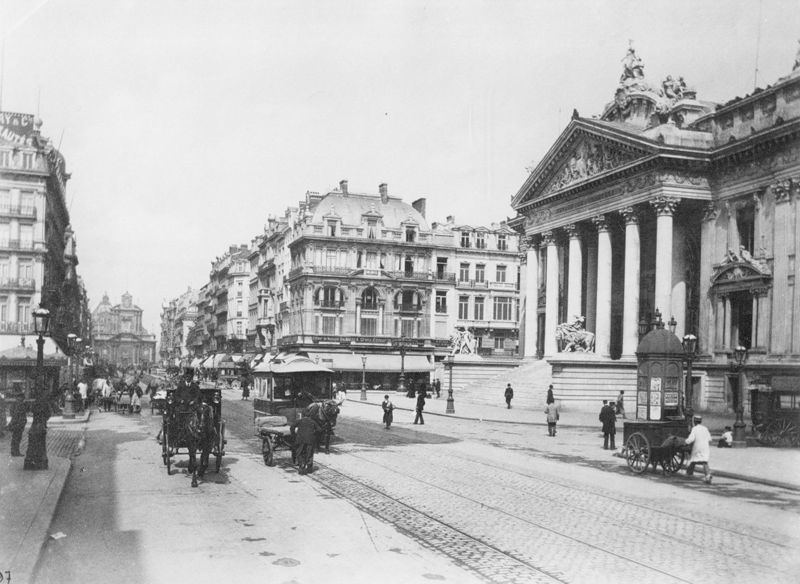 Le boulevard Anspach