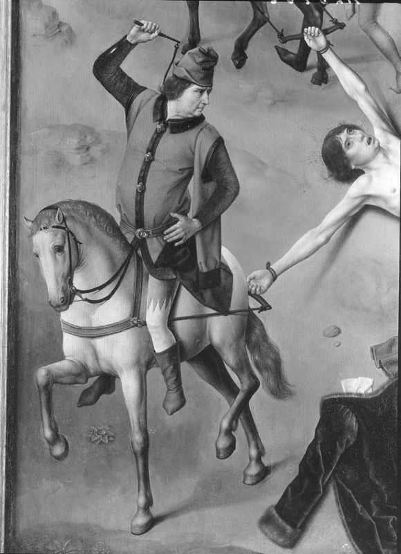 Triptiek met de Marteldood van de Heilige Hippolytus