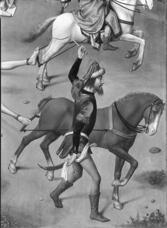 Triptiek met de Marteldood van de Heilige Hippolytus