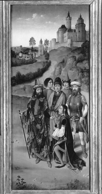 Triptiek met de Marteldood van de Heilige Hippolytus