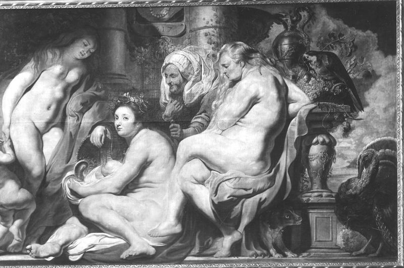 De dochters van Cecrops ontdekken Erichthonius