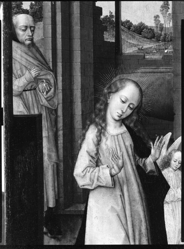 Nativité (fragment du Triptyque de l'Adoration des mages)