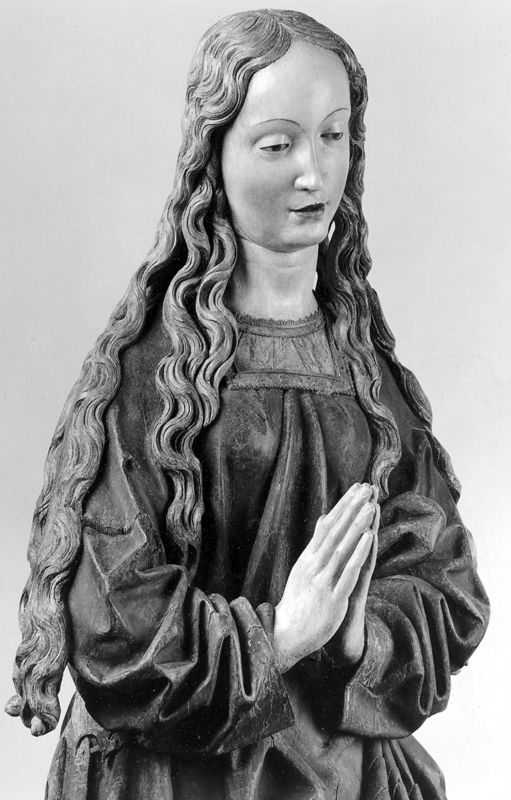Vierge debout de l'Assomption ou de l'Annonciation