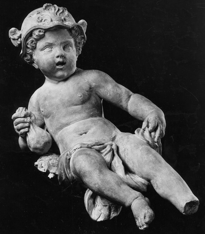 Putti als Mercurius