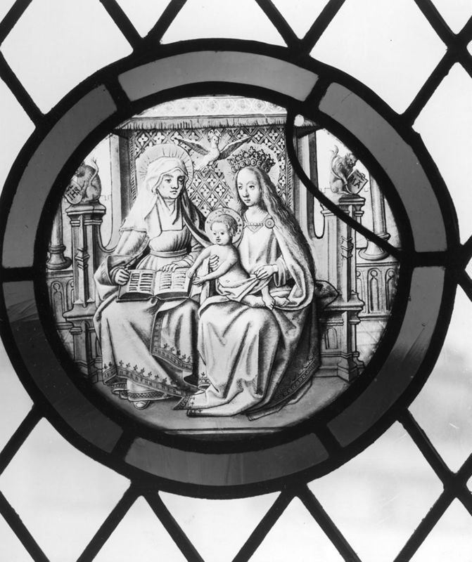 Sainte Anne, la Vierge et l'Enfant Jésus