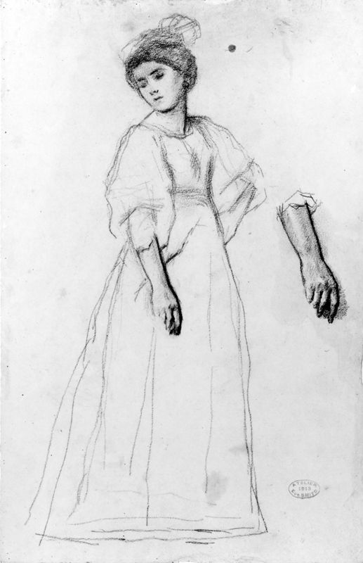 Etude pour une jeune femme