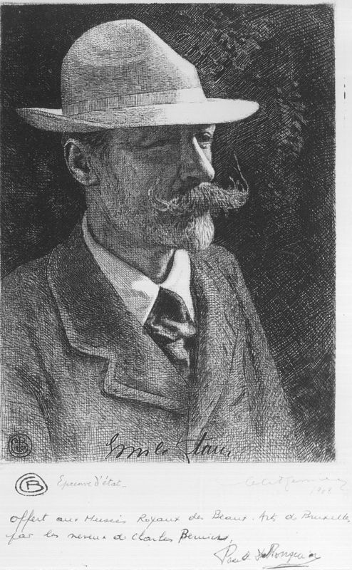 Portrait d'Emile Claus