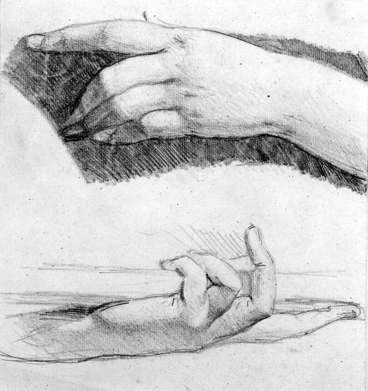 Etude de mains