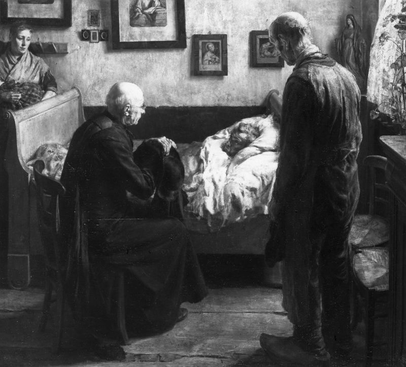 La visite à la malade