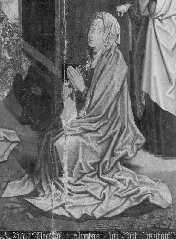 Prediking van Rumoldus op weg naar Rome
Legende H. Rumoldus (paneel 2)