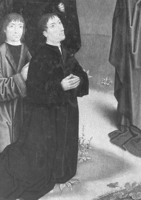 Rumoldus geneest een kreupele / Rumoldus vaart naar Frankrijk
Legende Heilige Rumoldus (paneel 3)