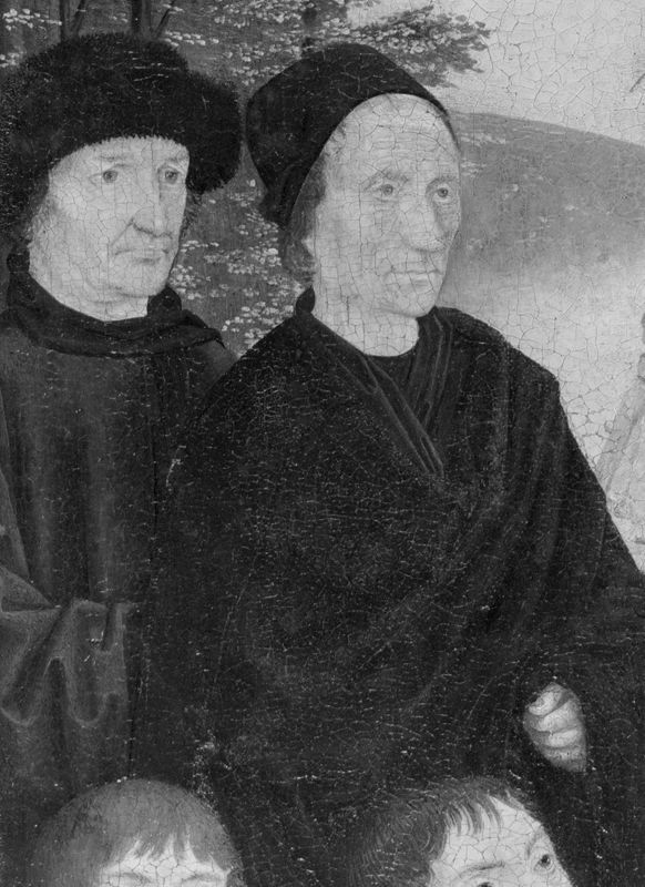 Rumoldus geneest een kreupele / Rumoldus vaart naar Frankrijk
Legende Heilige Rumoldus (paneel 3)