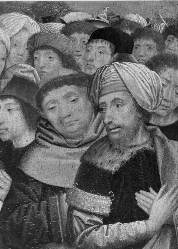 Rumoldus geneest een kreupele / Rumoldus vaart naar Frankrijk
Legende Heilige Rumoldus (paneel 3)